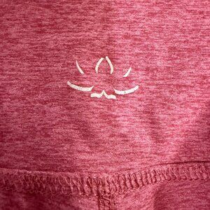 Beyond Yoga Spacedye Out Of Pocket High Waisted Midi Legging Medium Pink Heather